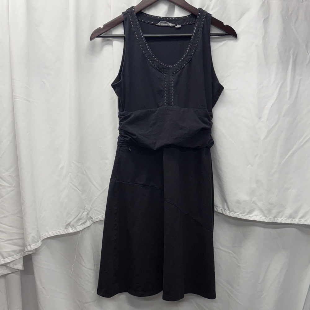 Athleta Black Mini Dress with Studded Detail